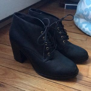 Steve Madden Black Booties
